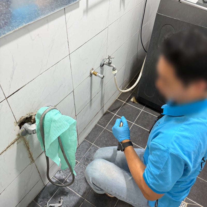 대구 동구 신암동 누수탐지 누수탐지 시공 현장 5 - 기산홈서비스
